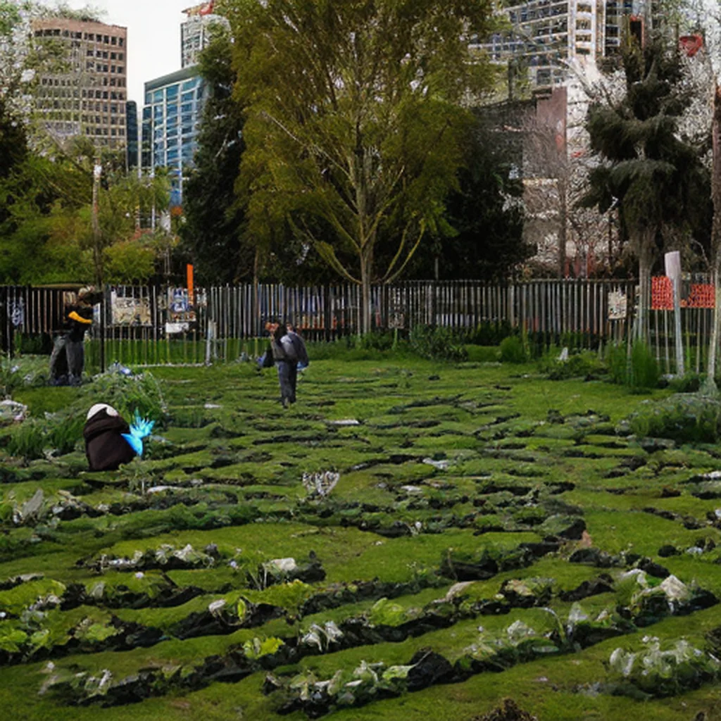 Guerrilla gardeners unafraid to break law to fight climate , affordability crises.