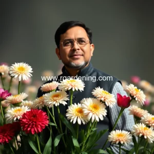 Artistic representation for Chrysanthemums Will Do For Autumn What Tulips Have Done For Spring In Kashmir : CM Omar Abdullah