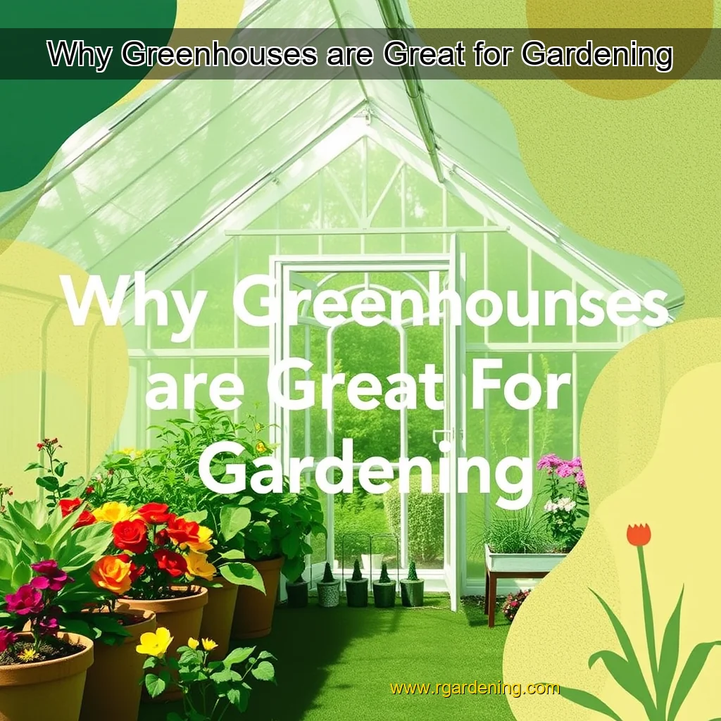 Why Greenhouses are Great for Gardening