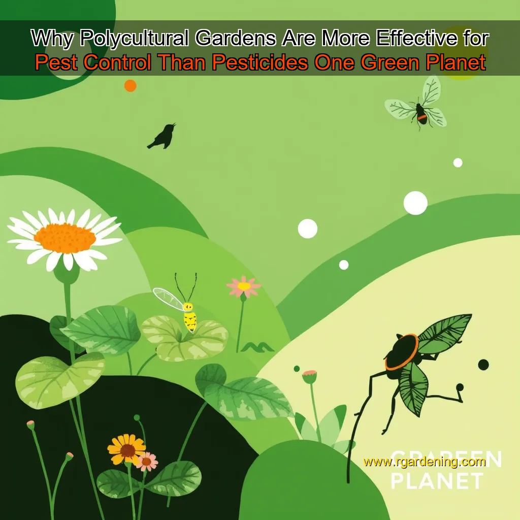 Why Polycultural Gardens Are More Effective for Pest Control Than Pesticides  One Green Planet