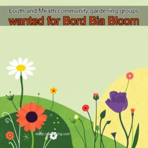 Artistic representation for Louth and Meath community gardening groups wanted for Bord Bia Bloom