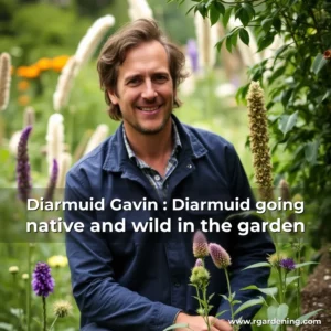 Artistic representation for Diarmuid Gavin : Diarmuid going native and wild in the garden