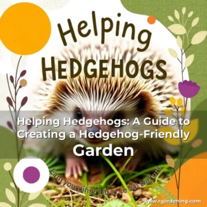 Artistic representation for Helping Hedgehogs: A Guide to Creating a Hedgehog-Friendly Garden