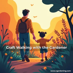 Artistic representation for Craft Walking with the Gardener