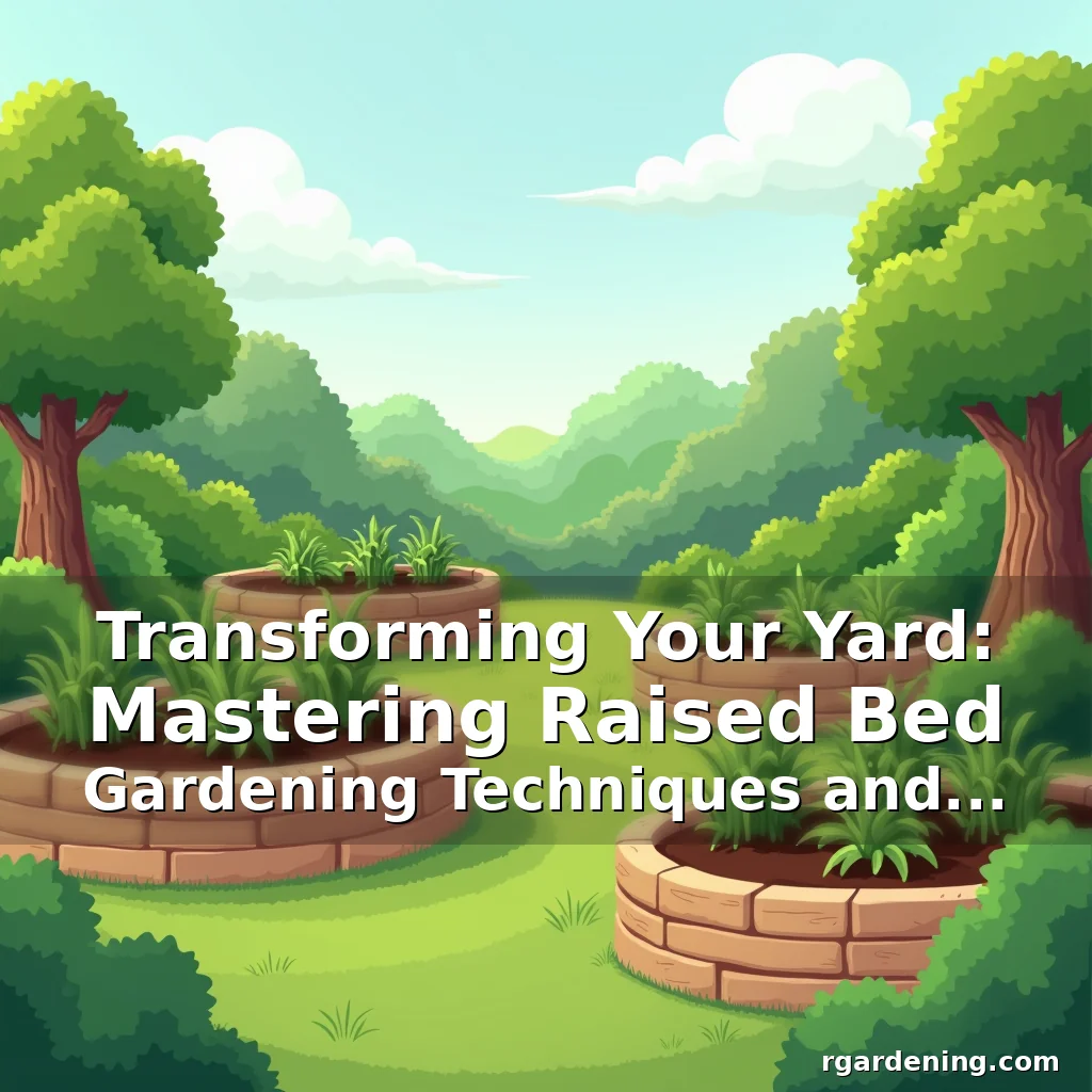Transforming Your Yard: Mastering Raised Bed Gardening Techniques and Benefits