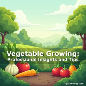 Artistic representation for Vegetable Growing: Professional Insights and Tips