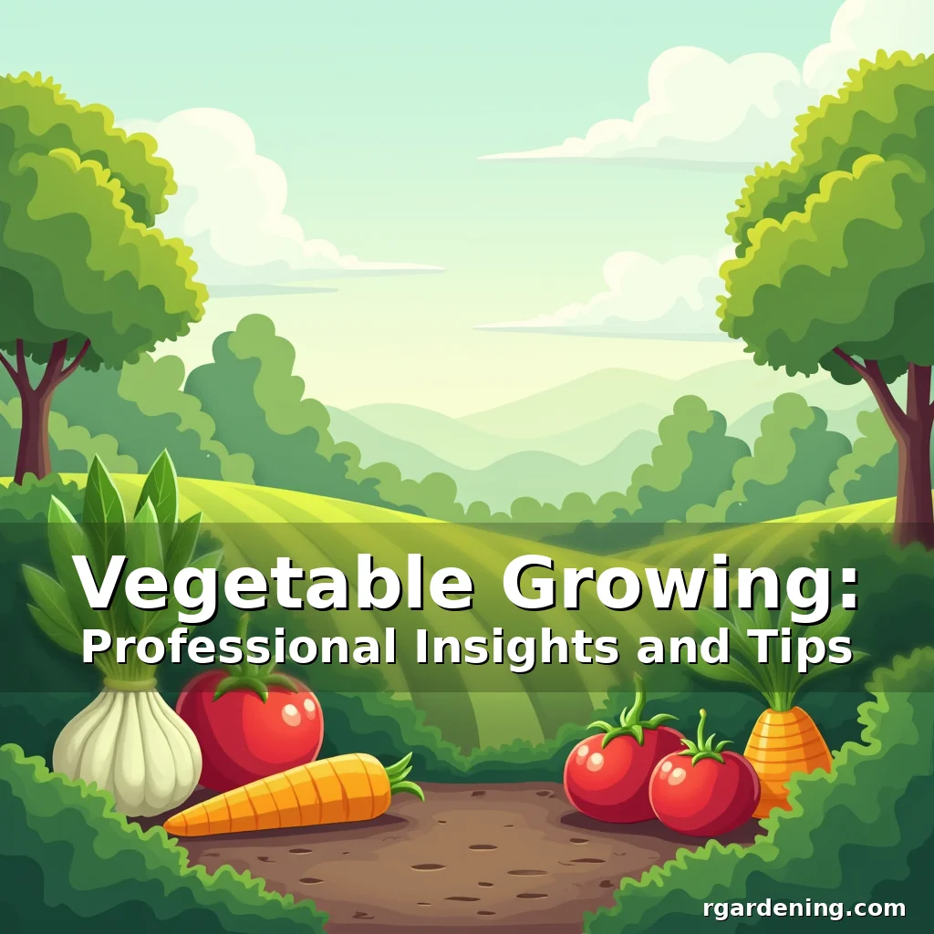 Vegetable Growing: Professional Insights and Tips
