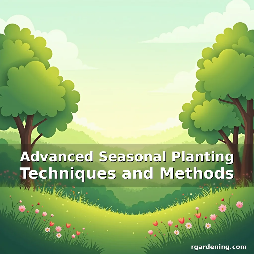 Advanced Seasonal Planting Techniques and Methods
