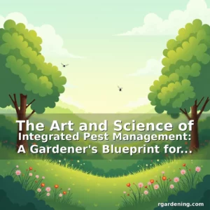 Artistic representation for The Art and Science of Integrated Pest Management: A Gardener's Blueprint for Healthy Plants