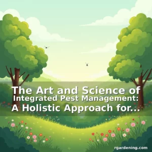 Artistic representation for The Art and Science of Integrated Pest Management: A Holistic Approach for Gardeners