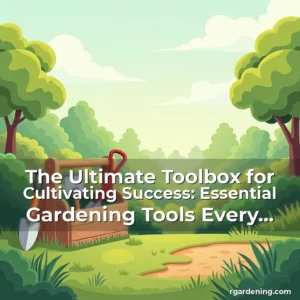 Artistic representation for The Ultimate Toolbox for Cultivating Success: Essential Gardening Tools Every Enthusiast Should Know
