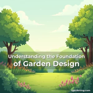 Artistic representation for Understanding the Foundation of Garden Design