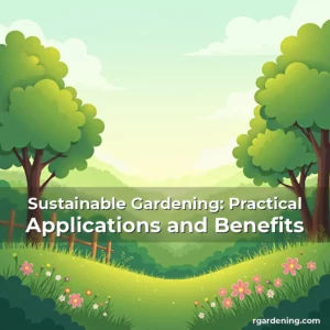 Artistic representation for Sustainable Gardening: Practical Applications and Benefits