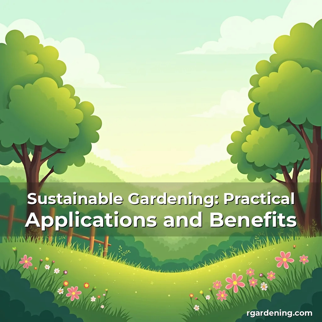 Sustainable Gardening: Practical Applications and Benefits
