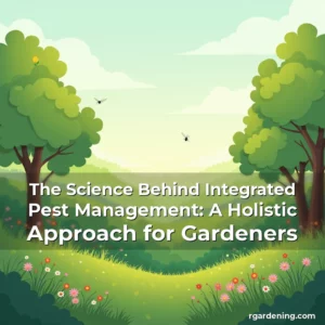 Artistic representation for The Science Behind Integrated Pest Management: A Holistic Approach for Gardeners